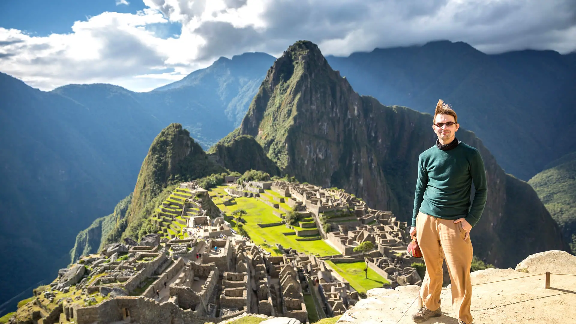 Montaña Machu Picchu en Perú